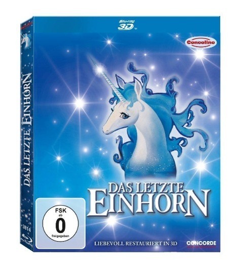Cover: 4010324038326 | Das letzte Einhorn 3D | Blu-ray 3D + 2D | Peter S. Beagle | Blu-ray