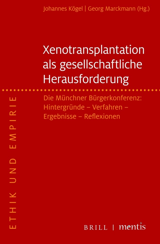 Cover: 9783957431936 | Xenotransplantation - eine gesellschaftliche Herausforderung | Buch