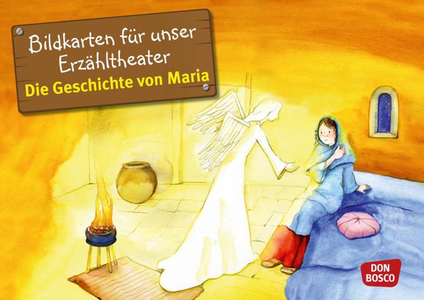 Cover: 4260179511080 | Bildkarten für unser Erzähltheater: Die Geschichte von Maria | Box