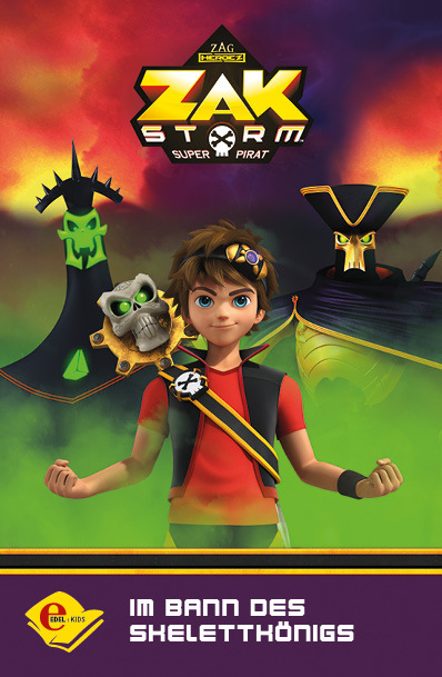 Cover: 9783961290147 | Zak Storm - Im Bann des Skelettkönigs | Zak Storm Super Pirat 2 | Buch