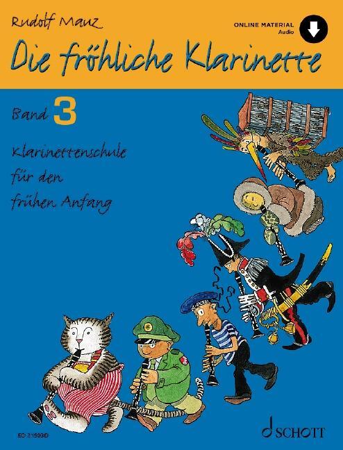 Cover: 9783795798932 | Die fröhliche Klarinette | Rudolf Mauz | Broschüre | 100 S. | Deutsch
