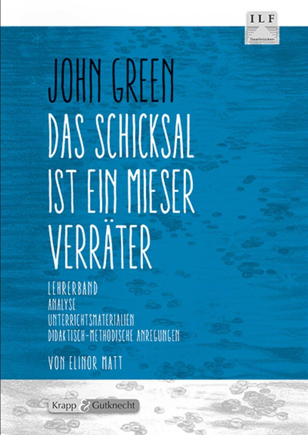 Cover: 9783941206885 | Das Schicksal ist ein mieser Verräter - John Green | Green (u. a.)