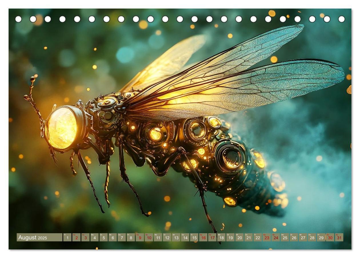 Bild: 9783457185841 | Die fantastische Welt der Steampunk-Insekten (Tischkalender 2025...