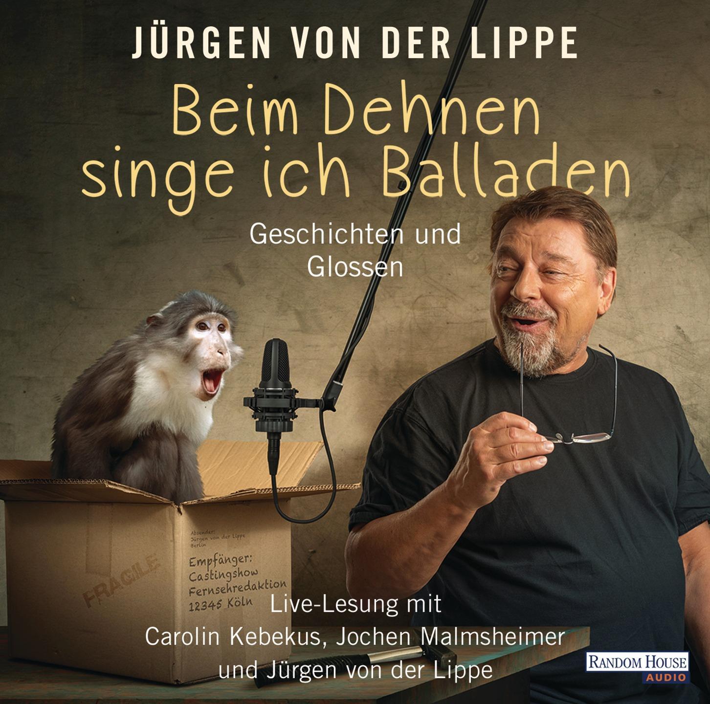 Cover: 9783837129717 | Beim Dehnen singe ich Balladen | Geschichten und Glossen | Lippe | CD