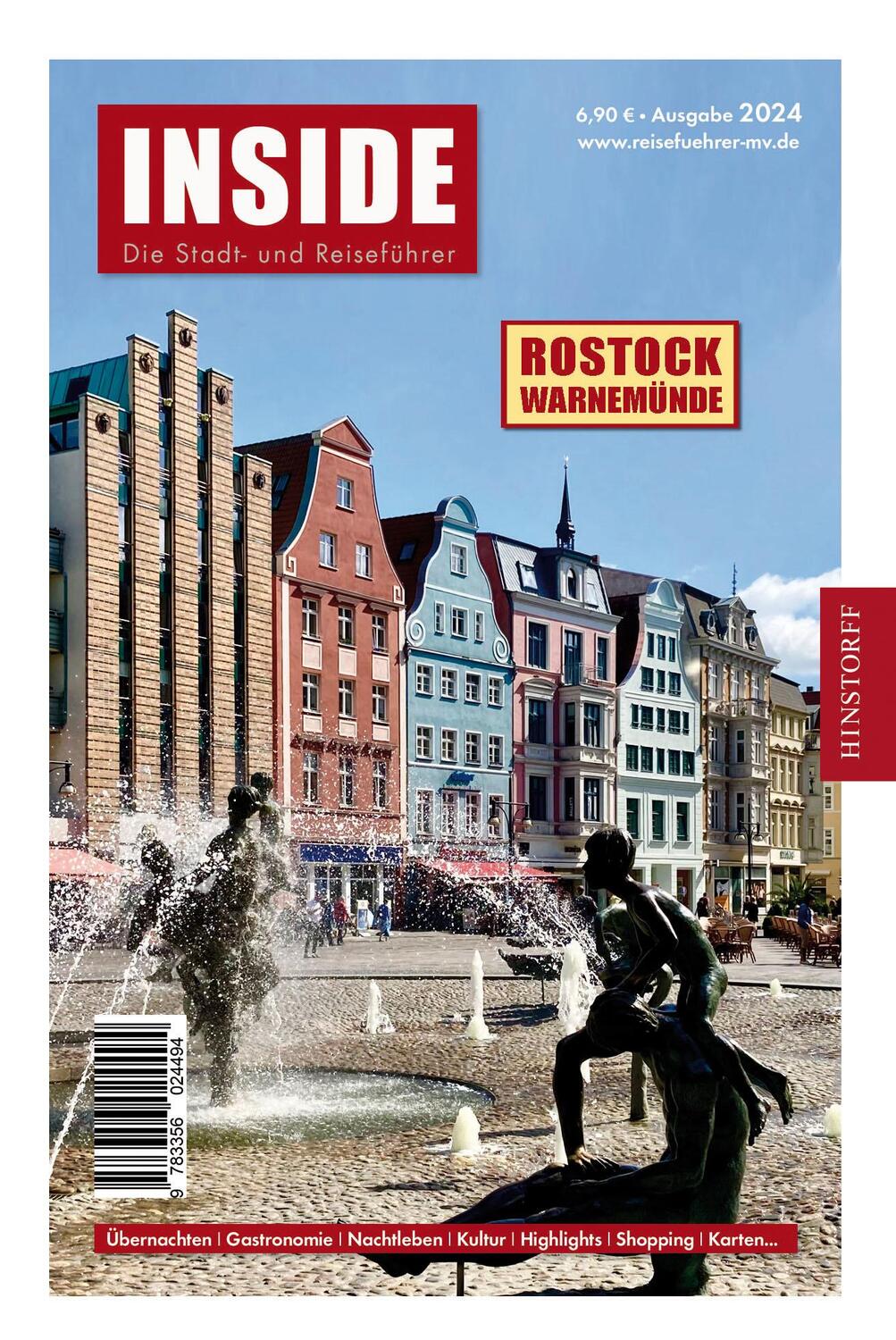 Cover: 9783356025019 | Rostock-Warnemünde INSIDE 2024 | Andreas Meyer | Taschenbuch | 134 S.