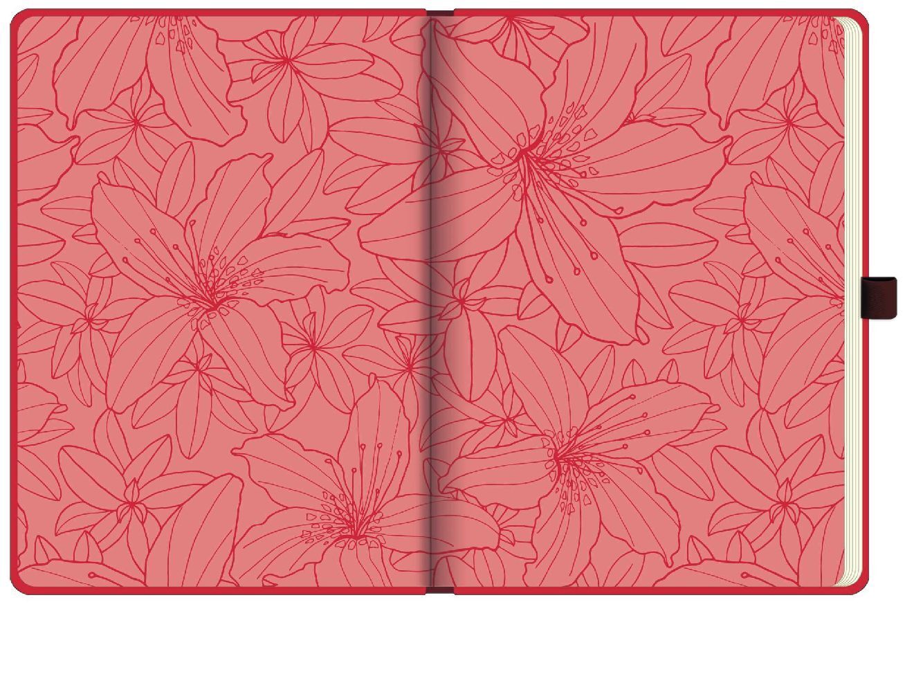 Bild: 4002725987648 | Crimson 2024 - Diary - Buchkalender - Taschenkalender - 16x22 | 204 S.