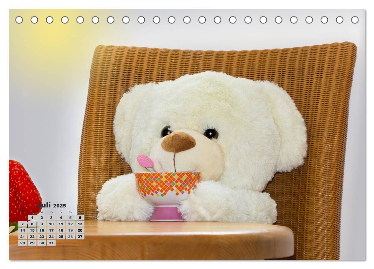 Bild: 9783435501601 | Teddys, wollen wir Kalender anschauen? (Tischkalender 2025 DIN A5...