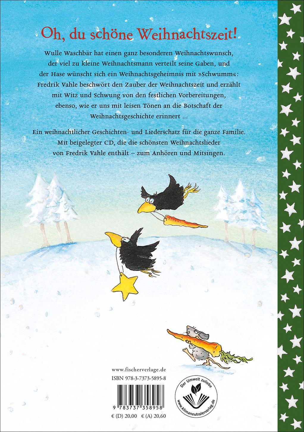 Rückseite: 9783737358958 | Fröhliche Weihnachten mit Fredrik Vahle | Fredrik Vahle | Buch | 96 S.