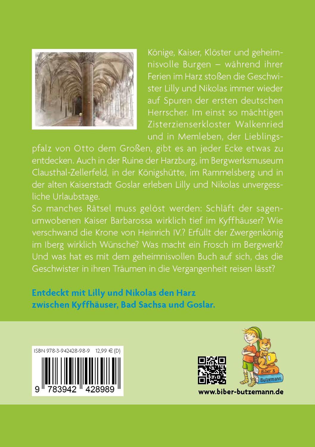 Rückseite: 9783942428989 | Abenteuer zwischen Kyffhäuser und Westharz | Jörg F. Nowack | Buch