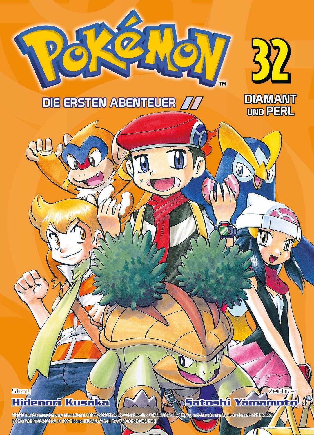 Cover: 9783741617133 | Pokémon - Die ersten Abenteuer | Bd. 32: Diamant und Perl | Buch