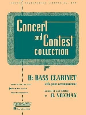 Cover: 9781423445463 | Concert and Contest Collection for BB Bass Clarinet: Solo Book Only