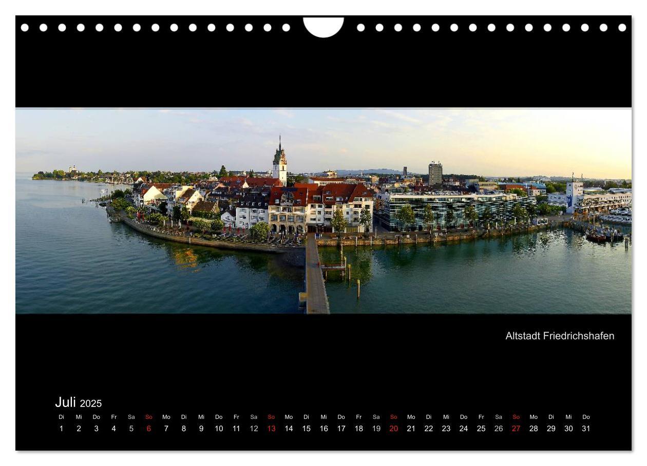 Bild: 9783435648481 | Panoramen vom Bodensee (Wandkalender 2025 DIN A4 quer), CALVENDO...