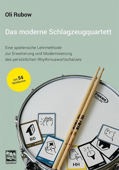 Cover: 9783897751699 | Das moderne Schlagzeugquartett, m. Lernspielkarten | Oli Rubow | Buch