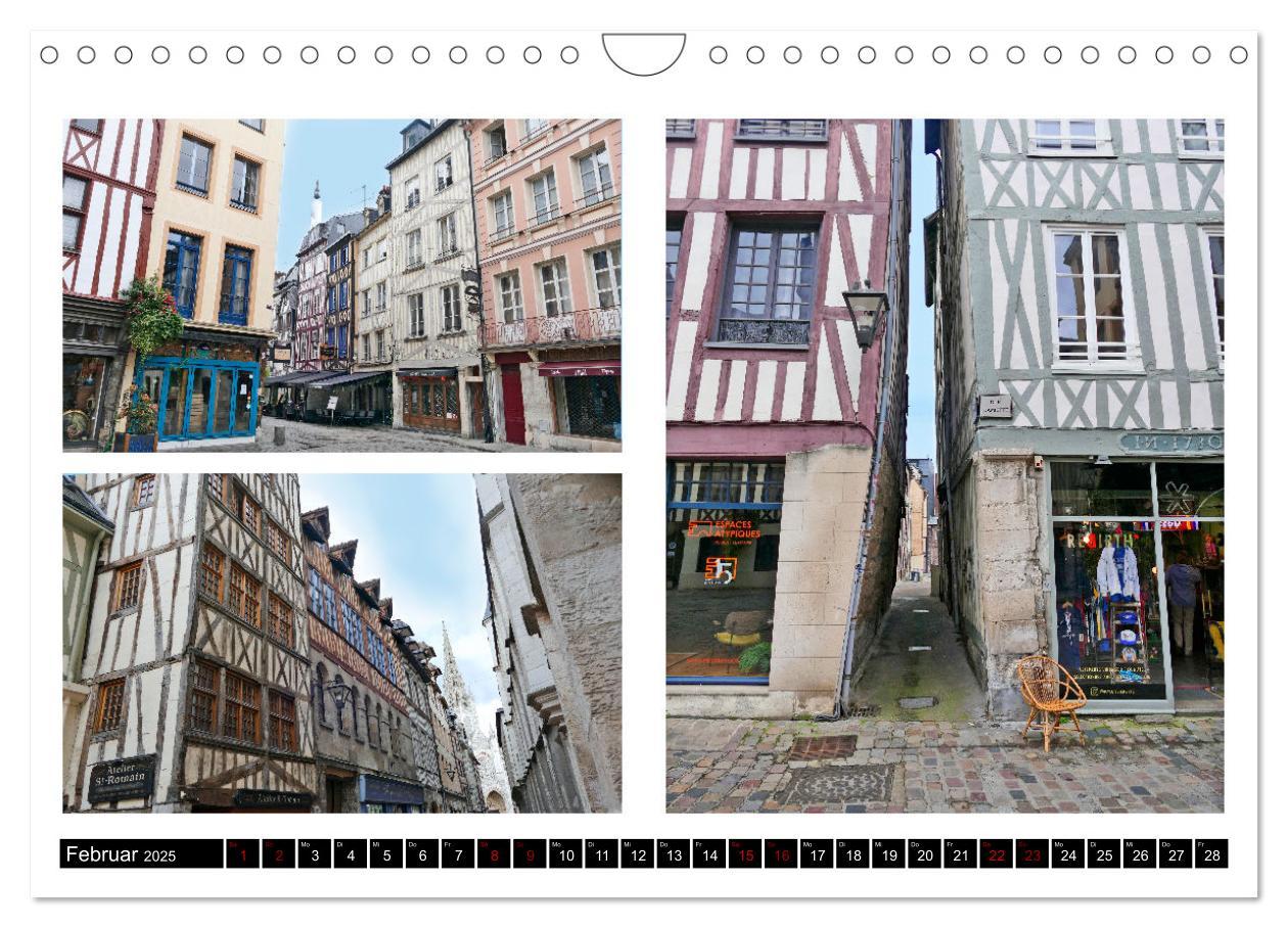 Bild: 9783457224649 | Rouen entdecken (Wandkalender 2025 DIN A4 quer), CALVENDO...