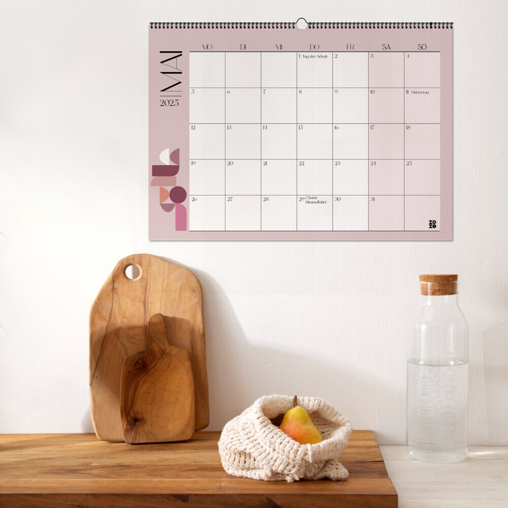 Bild: 9783989424227 | Design Wandkalender 2025 | Anja Garschhammer (u. a.) | Kalender | 2025