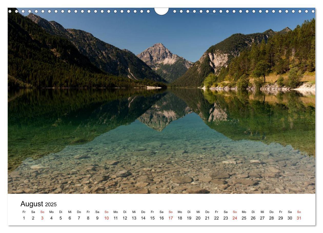 Bild: 9783435561674 | Berge und Seen rund um die Zugspitze (Wandkalender 2025 DIN A3...