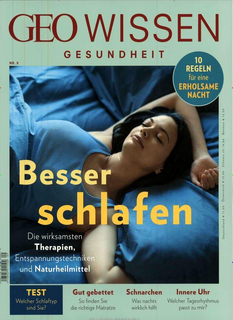 GEO Wissen Gesundheit / GEO Wissen Gesundheit 9/18 - Besser schlafen - Schaper, Michael