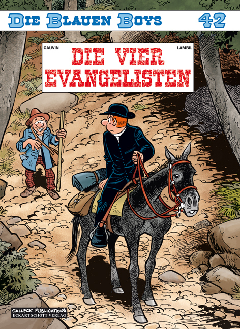 Cover: 9783899086072 | Die Blauen Boys, Die vier Evangelisten | Raoul Cauvin | Taschenbuch