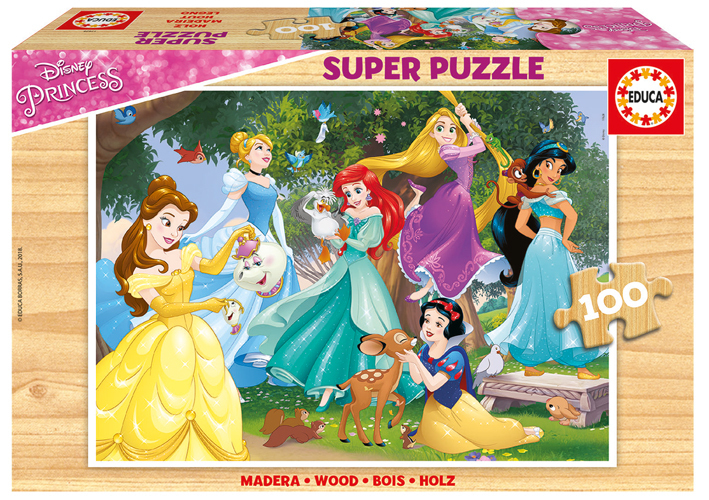 Cover: 8412668176287 | Holzpuzzle Disney Princesses (Kinderpuzzle) | Spiel | 2020