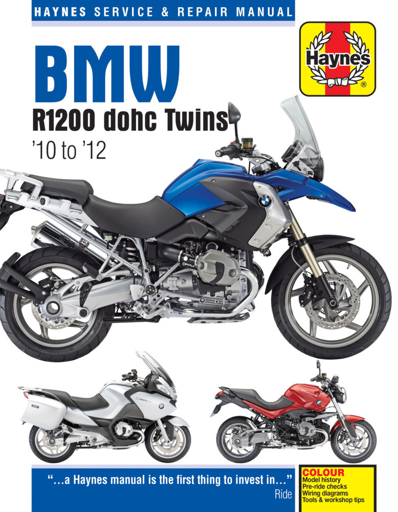 Cover: 9781785213472 | BMW R1200 dohc (10 - 12) Haynes Repair Manual | Haynes Publishing