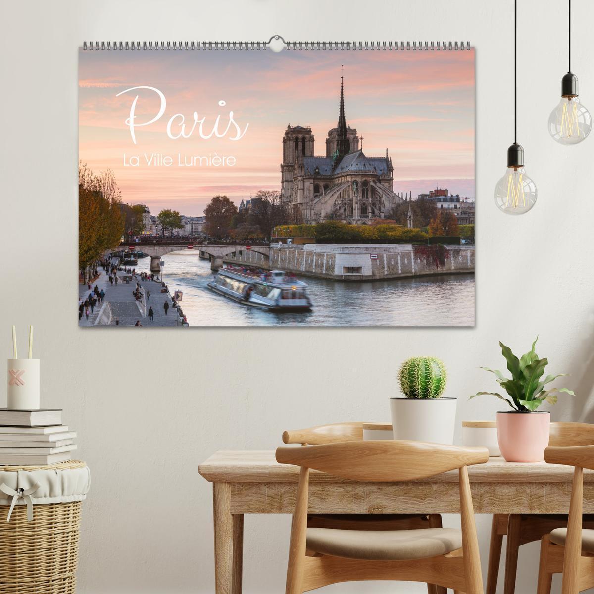 Bild: 9783435040537 | Paris - La Ville Lumière (Wandkalender 2025 DIN A2 quer), CALVENDO...