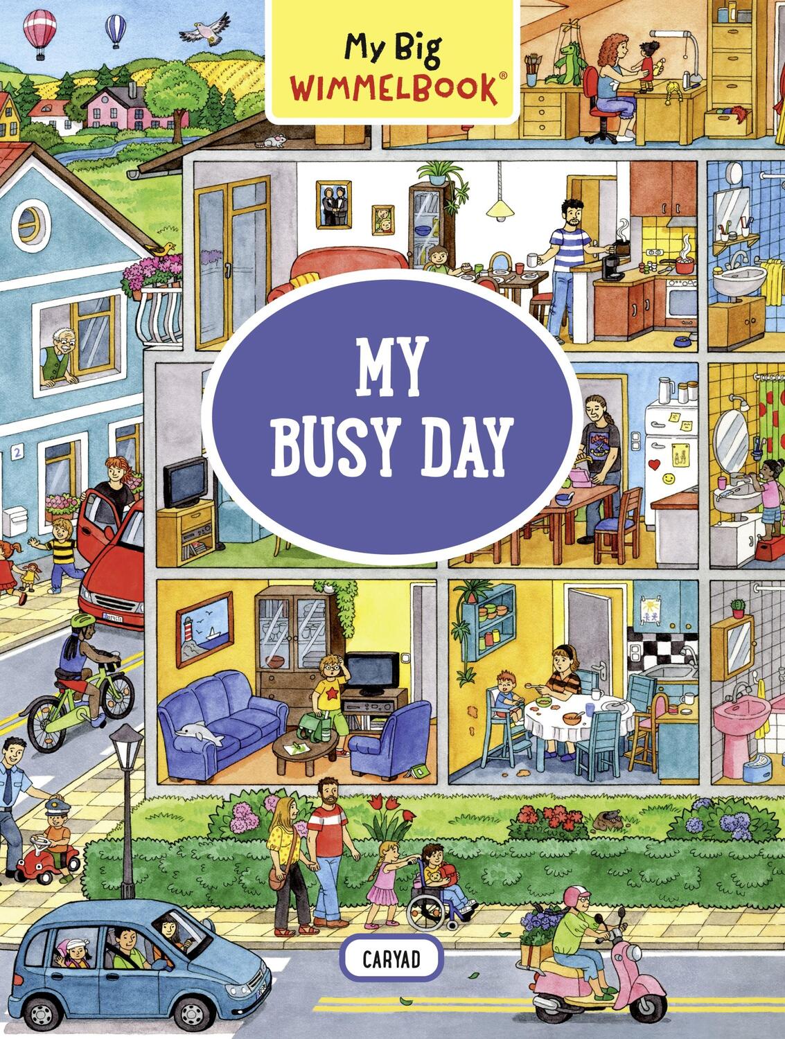 Cover: 9781615196678 | My Big Wimmelbook: My Busy Day | Caryad | Buch | My Big Wimmelbooks