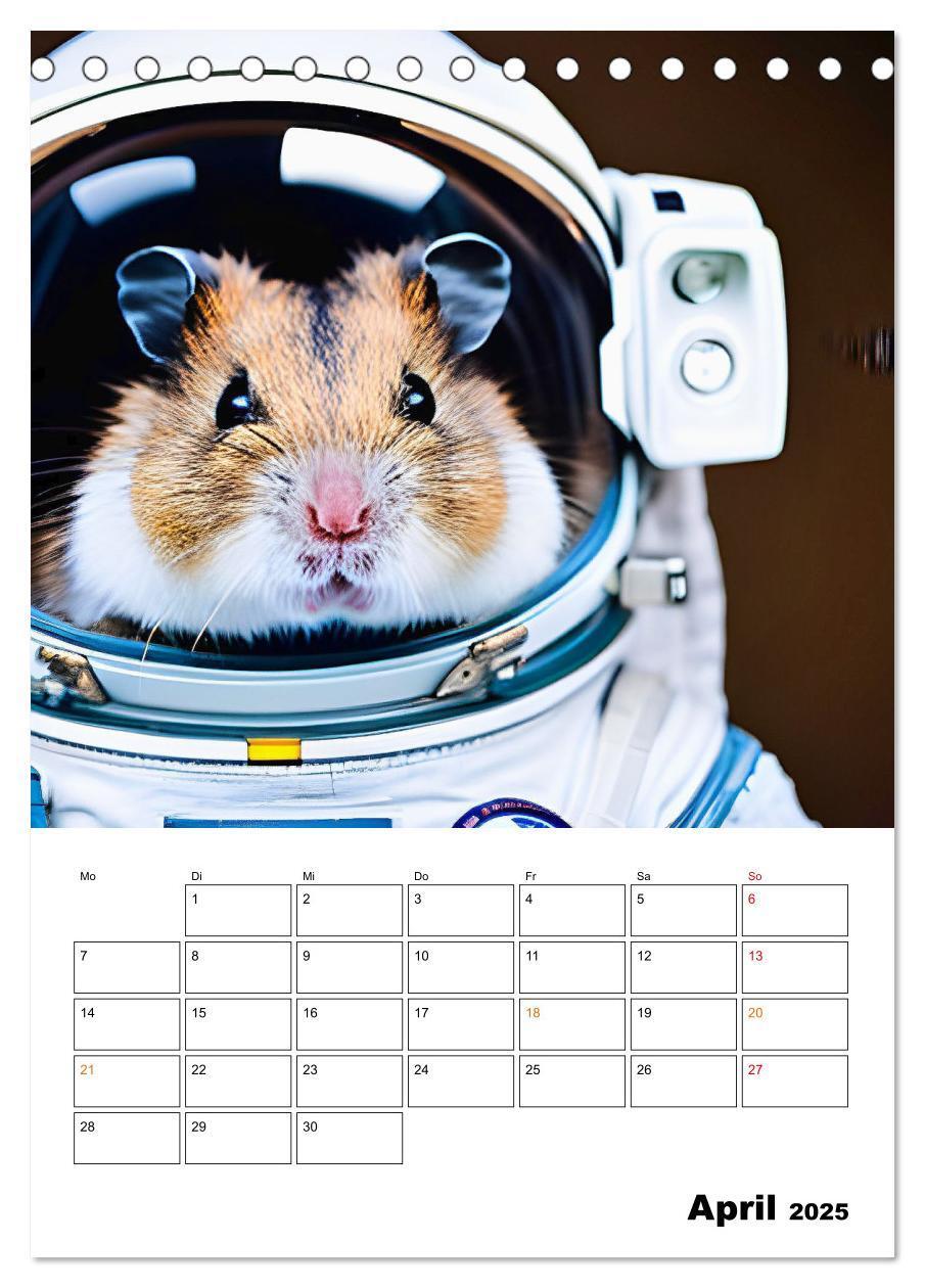 Bild: 9783435869992 | Space Hamster - Mit KI Hamster Astronauten im Weltall...