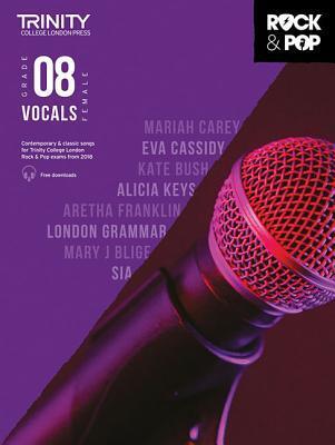Cover: 9780857366764 | Trinity Rock &amp; Pop 2018 Vocals | Female Voice - Grade 8 | Taschenbuch