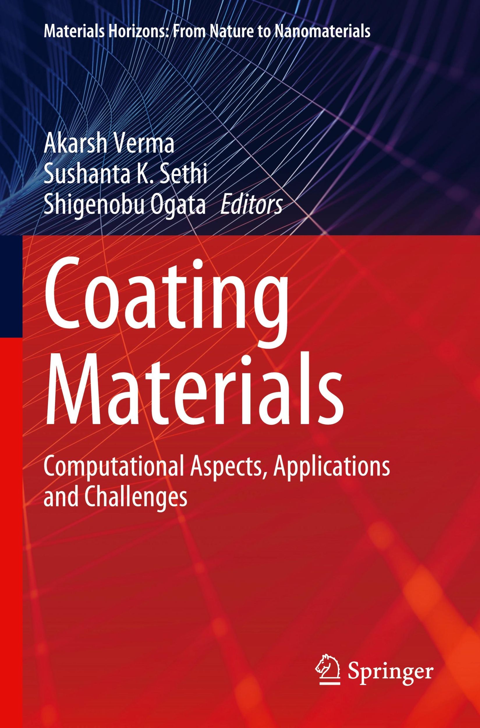 Cover: 9789819935512 | Coating Materials | Computational Aspects, Applications and Challenges