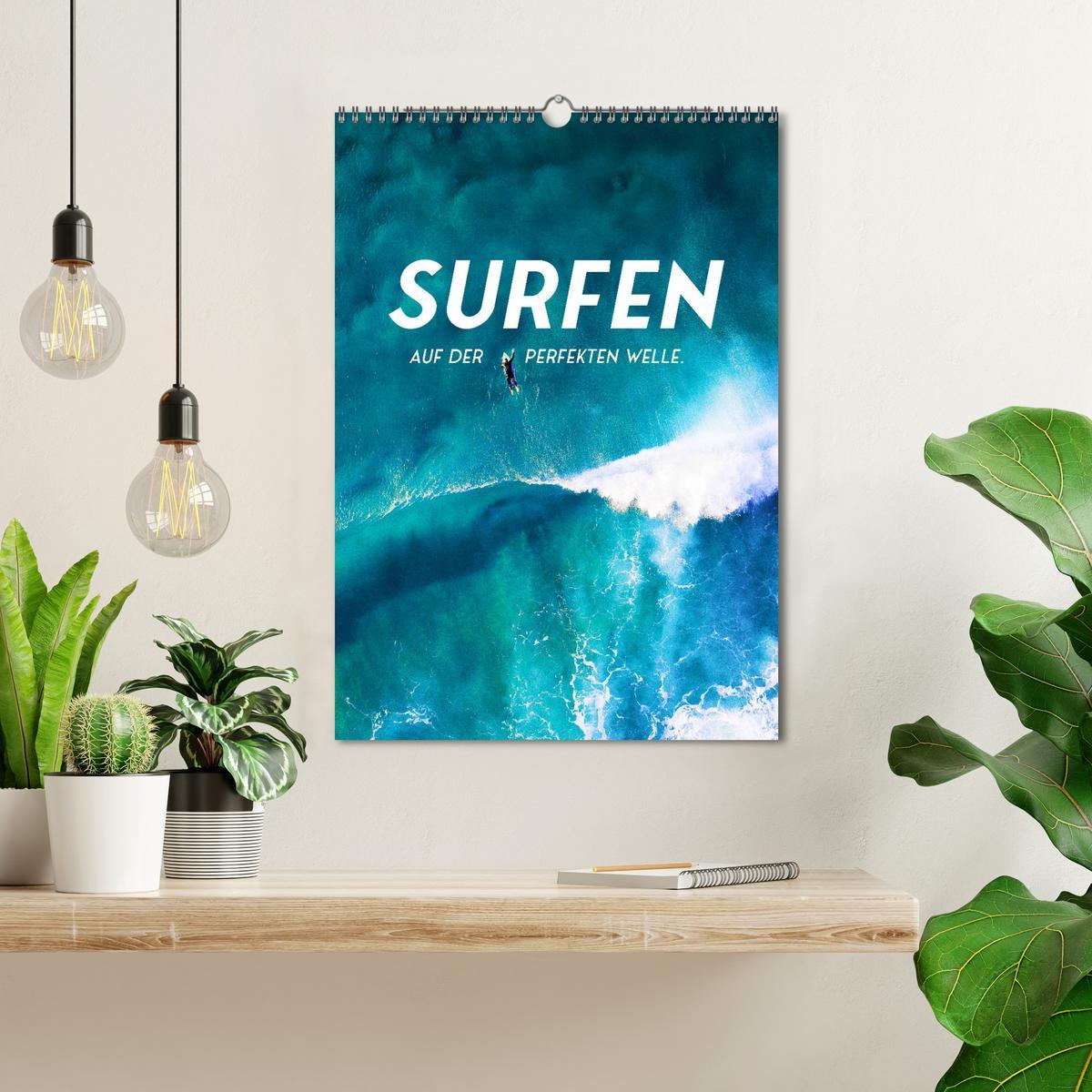 Bild: 9783435907502 | Surfen - Auf der perfekten Welle. (Wandkalender 2025 DIN A3 hoch),...