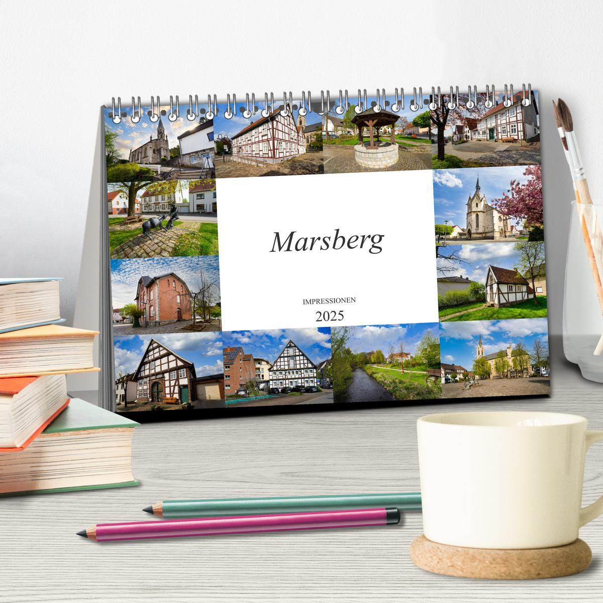 Bild: 9783435024643 | Marsberg Impressionen (Tischkalender 2025 DIN A5 quer), CALVENDO...