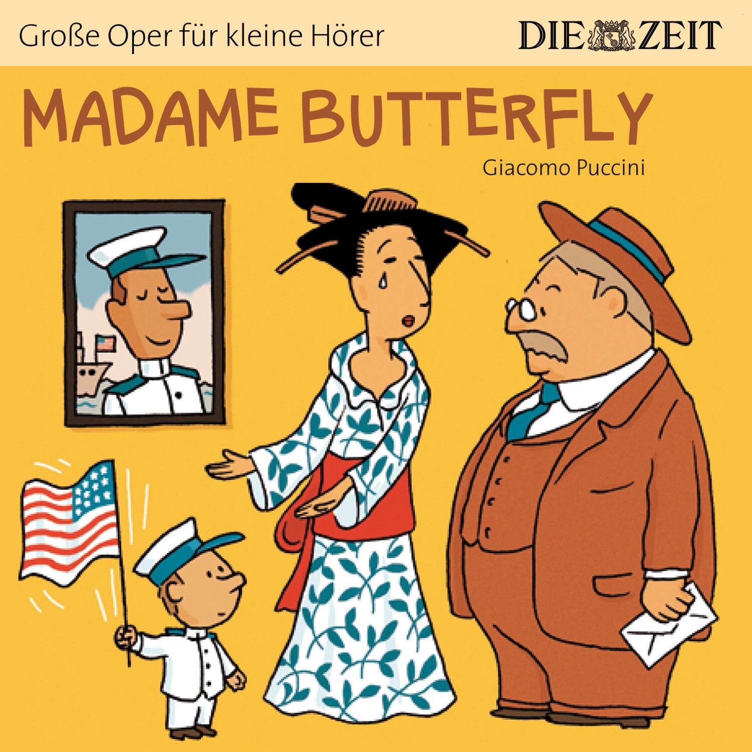 Cover: 9783944063355 | Madame Butterfly (ZEIT-Edition) | Löbbert/Casali/Bergmann | Audio-CD