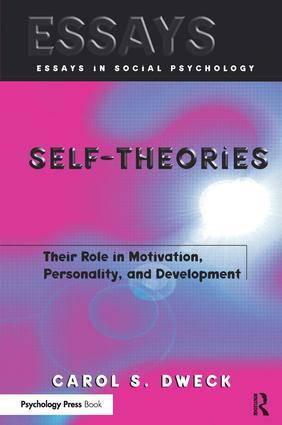 Cover: 9781841690247 | Self-theories | Their Role in Motivation, Personality, and Development