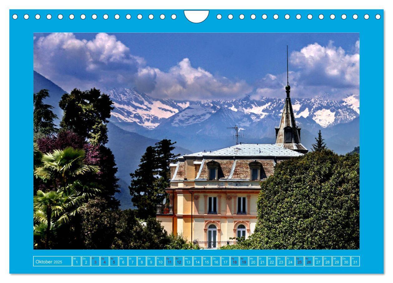 Bild: 9783435209477 | Rund um den Lago Maggiore (Wandkalender 2025 DIN A4 quer), CALVENDO...