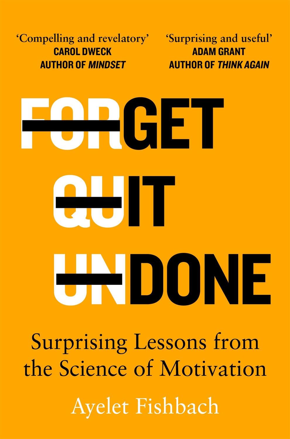 Cover: 9781529044683 | Get it Done | Surprising Lessons from the Science of Motivation | Buch