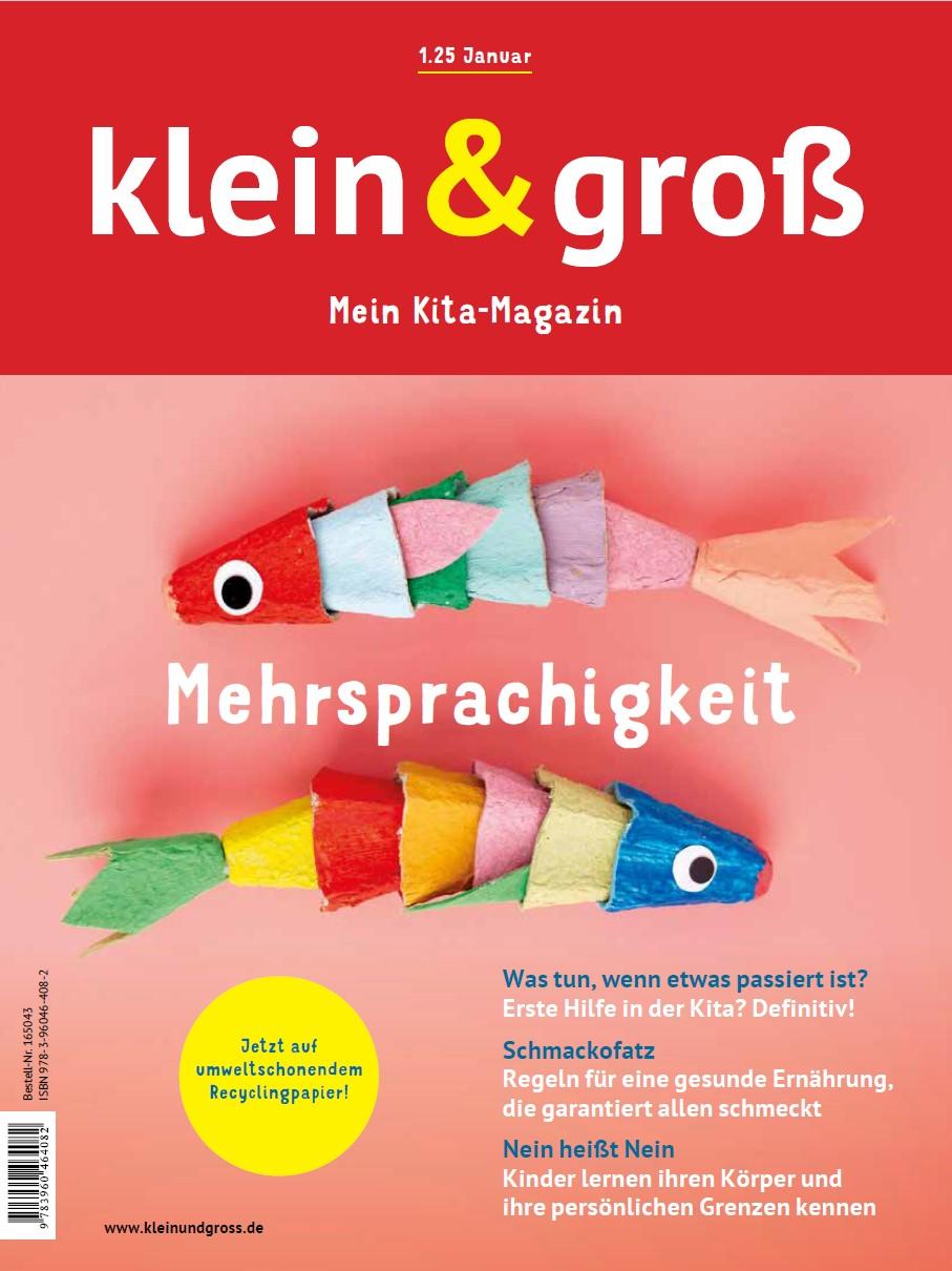 Cover: 9783960464082 | klein&amp;groß 1/25 Mehrsprachigkeit | Mein Kita-Magazin | Broschüre