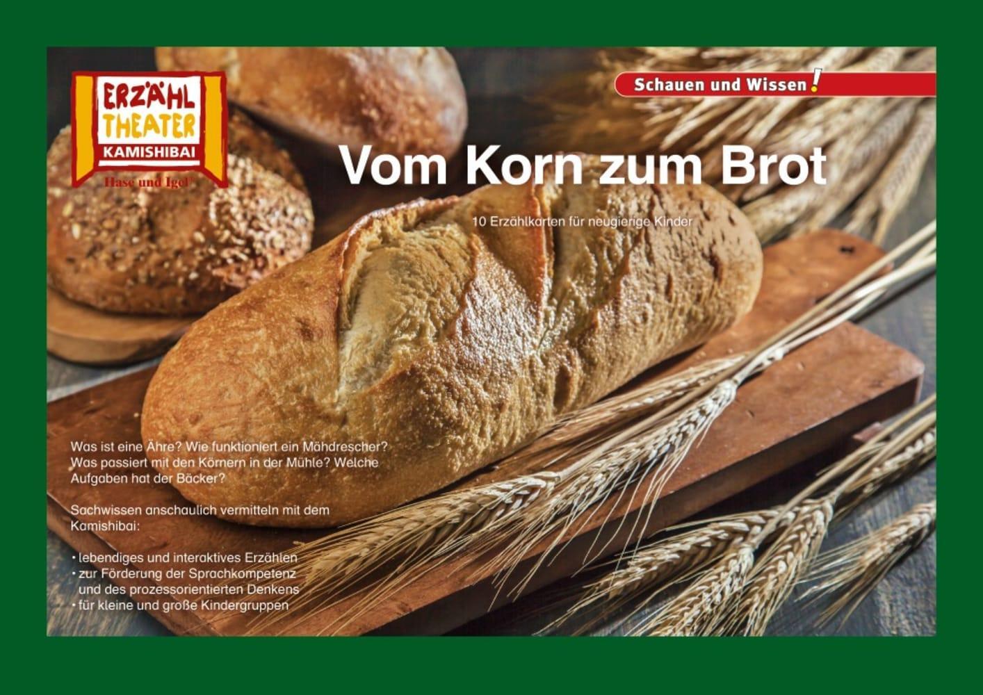 Cover: 4260505831158 | Kamishibai: Vom Korn zum Brot | Verena Sangu | Box | 10 S. | Deutsch