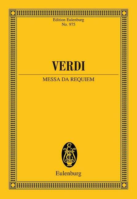 Cover: 9783795769185 | Messa da Requiem | Giuseppe Verdi | Buch | 300 S. | Latein | 1979