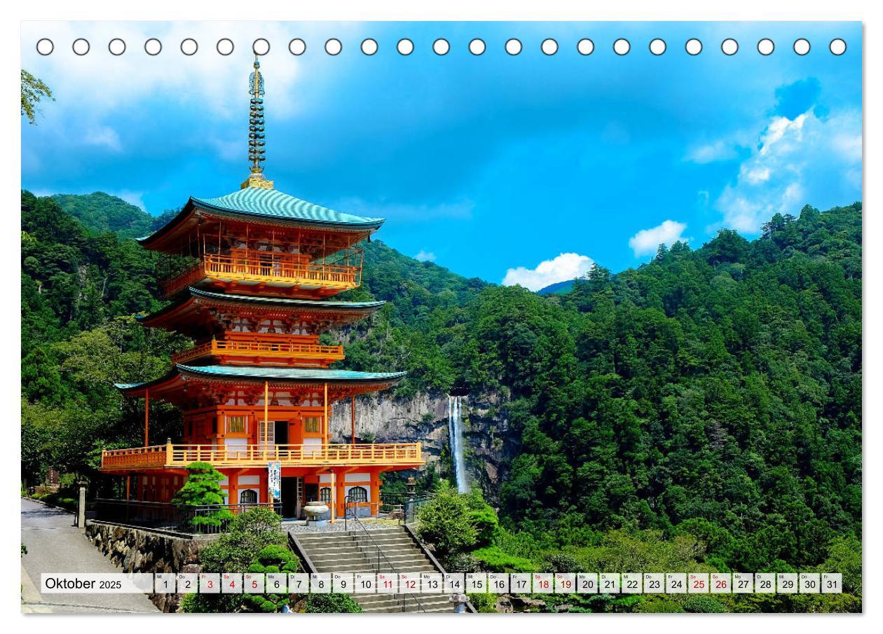 Bild: 9783435286683 | Exotische Bilderreise durch Japan (Tischkalender 2025 DIN A5 quer),...