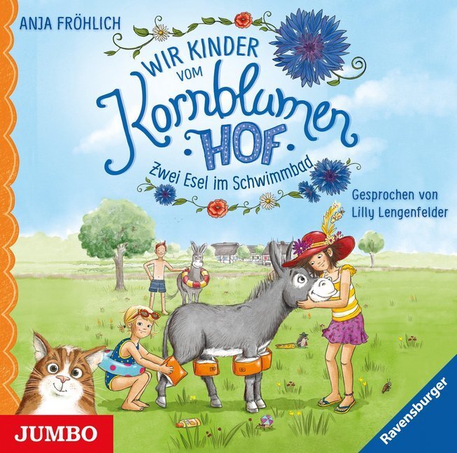 Cover: 9783833739897 | Wir Kinder vom Kornblumenhof - Zwei Esel im Schwimmbad, 1 Audio-CD