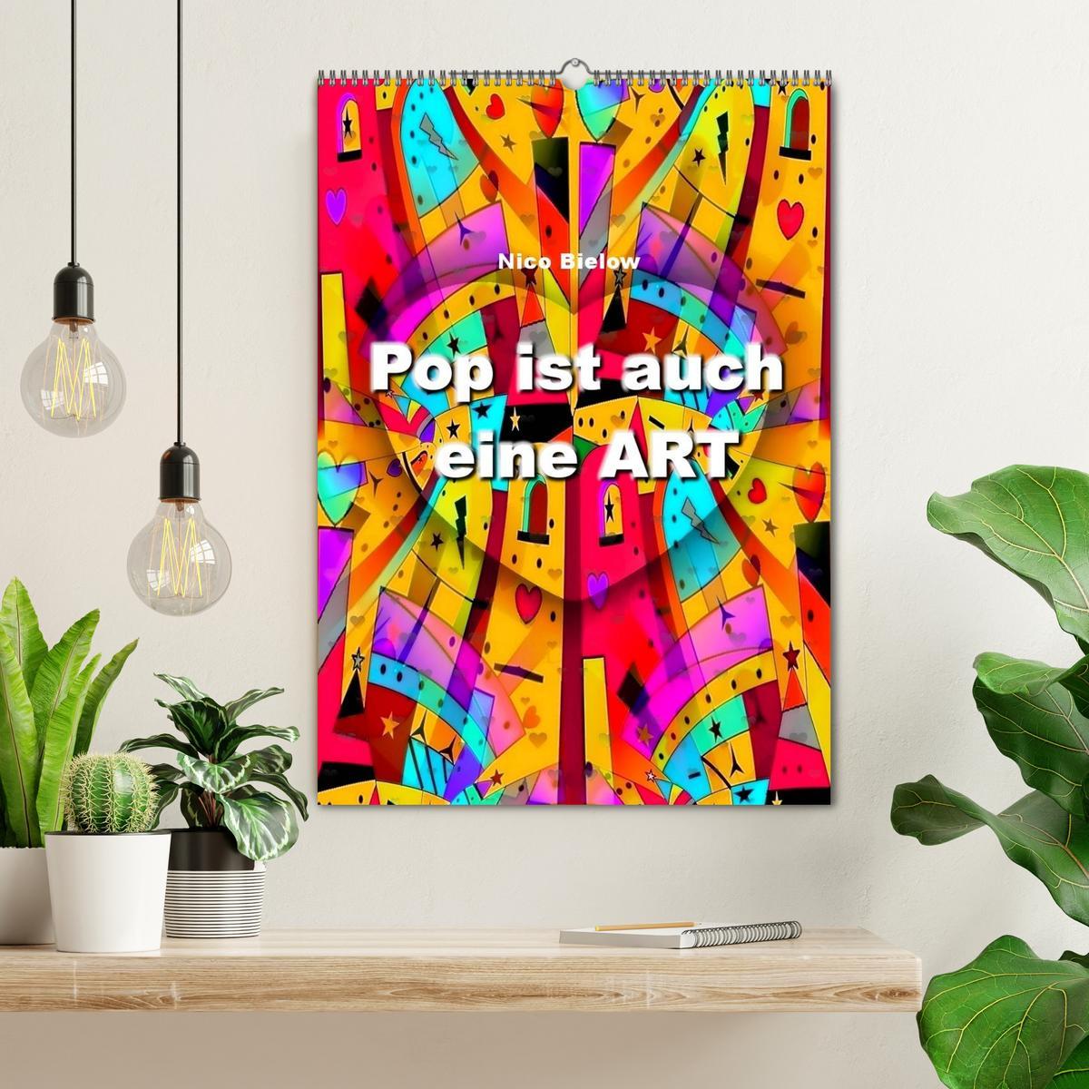 Bild: 9783457010570 | Pop ist auch eine ART von Nico Bielow (Wandkalender 2025 DIN A2...