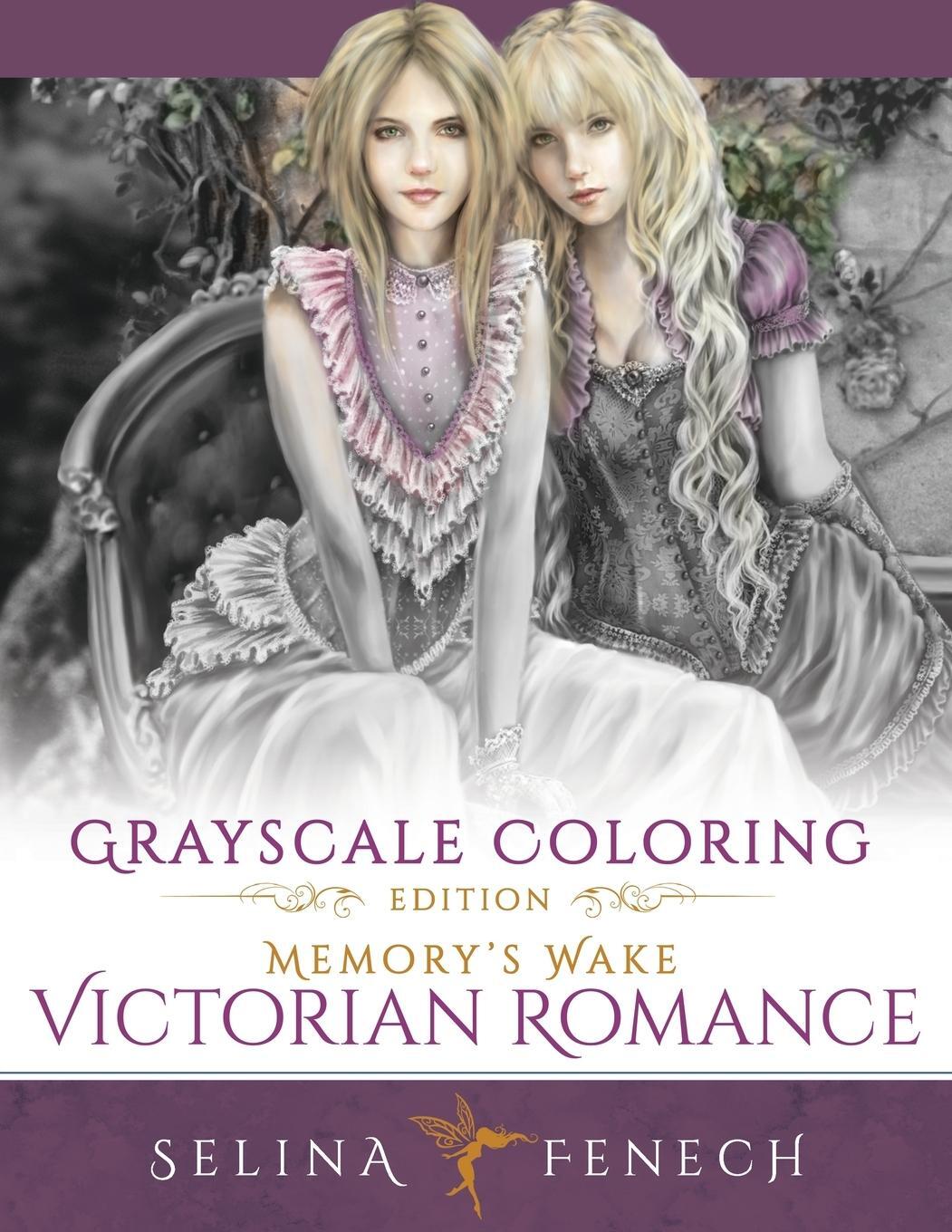 Cover: 9780648026921 | Memory's Wake Victorian Romance - Grayscale Coloring Edition | Fenech