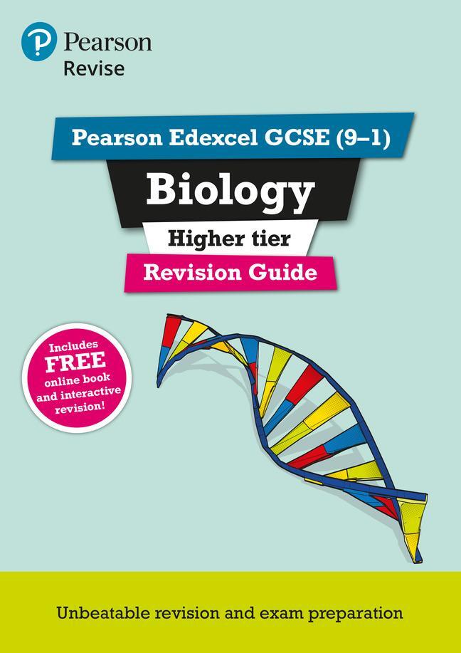 Cover: 9781292131719 | Pearson REVISE Edexcel GCSE (9-1) Biology Higher Revision Guide:...