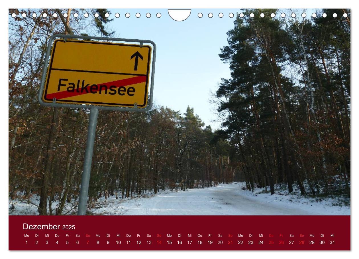 Bild: 9783435779000 | Falkensee - Das Tor zum Havelland (Wandkalender 2025 DIN A4 quer),...