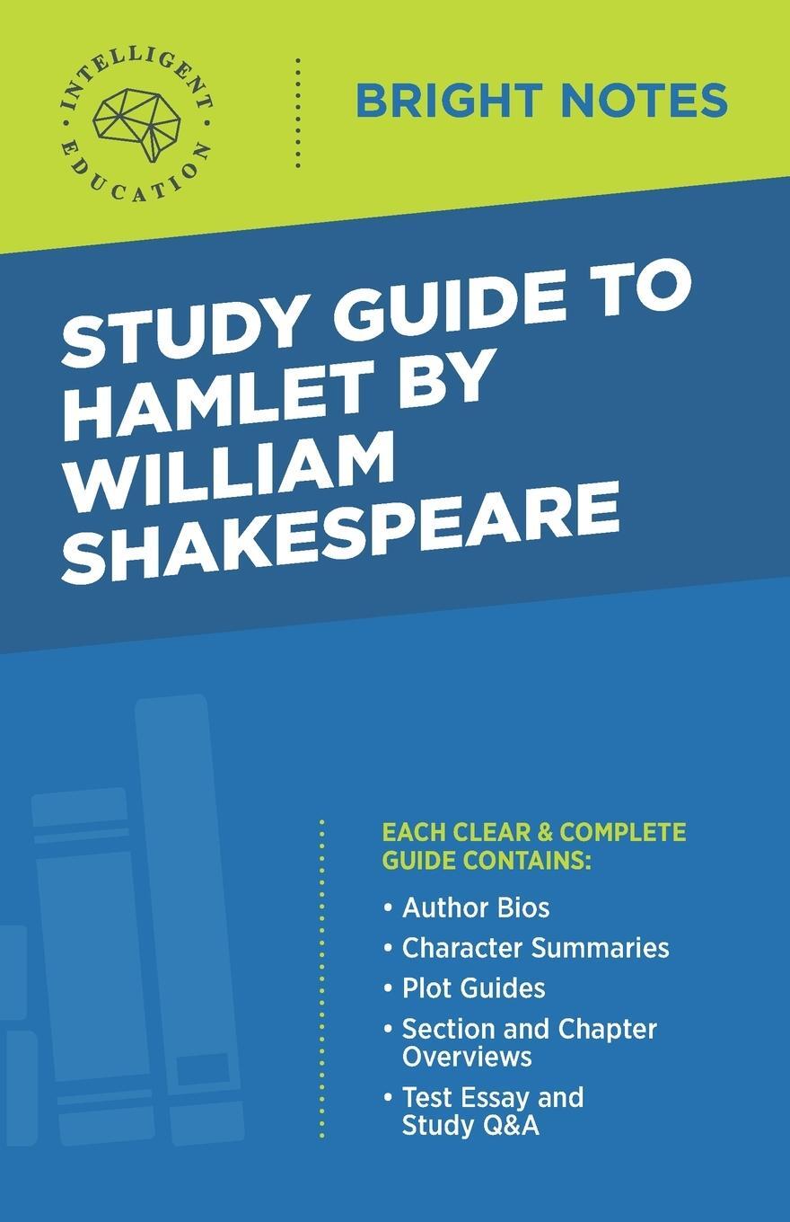 Cover: 9781645425588 | Study Guide to Hamlet by William Shakespeare | Taschenbuch | Paperback