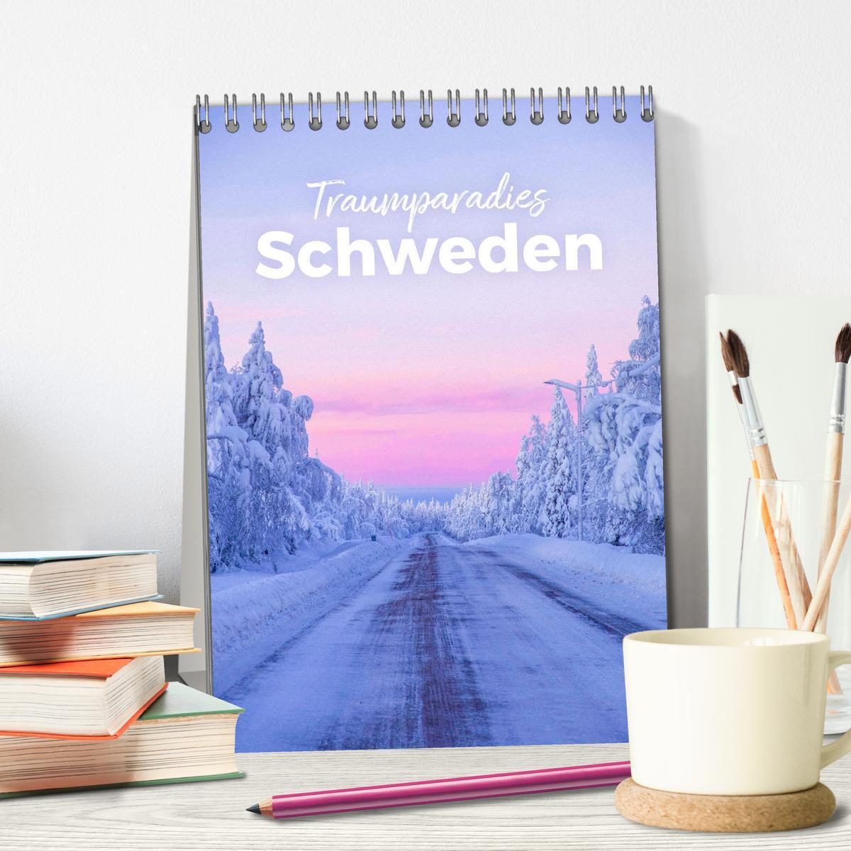 Bild: 9783435884766 | Traumparadies Schweden (Tischkalender 2025 DIN A5 hoch), CALVENDO...