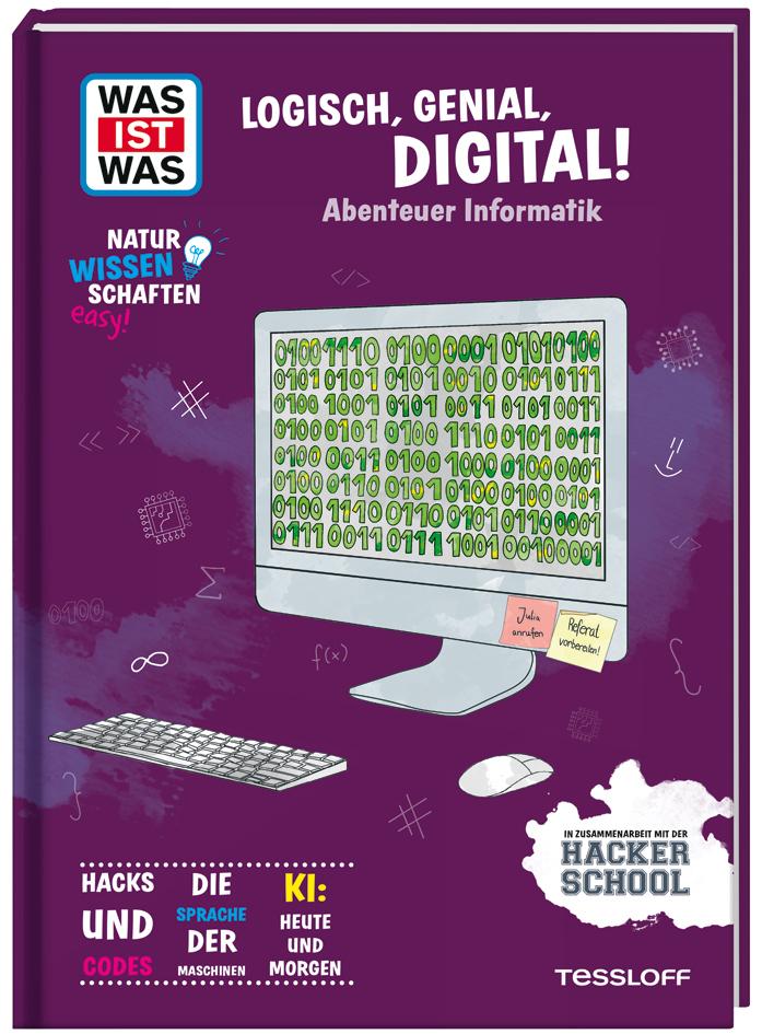 Cover: 9783788677381 | WAS IST WAS Naturwissenschaften easy! Logisch, genial, digital!...