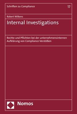 Cover: 9783848759293 | Internal Investigations | Robert Wilkens | Buch | 1000 S. | Deutsch