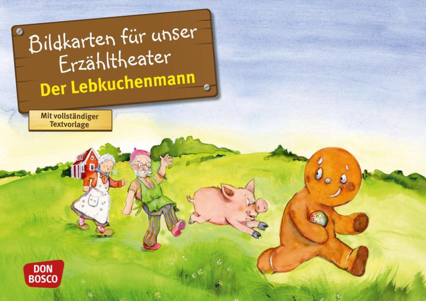 Cover: 4260179513602 | Der Lebkuchenmann. Kamishibai Bildkartenset. | Box | Deutsch | 2017