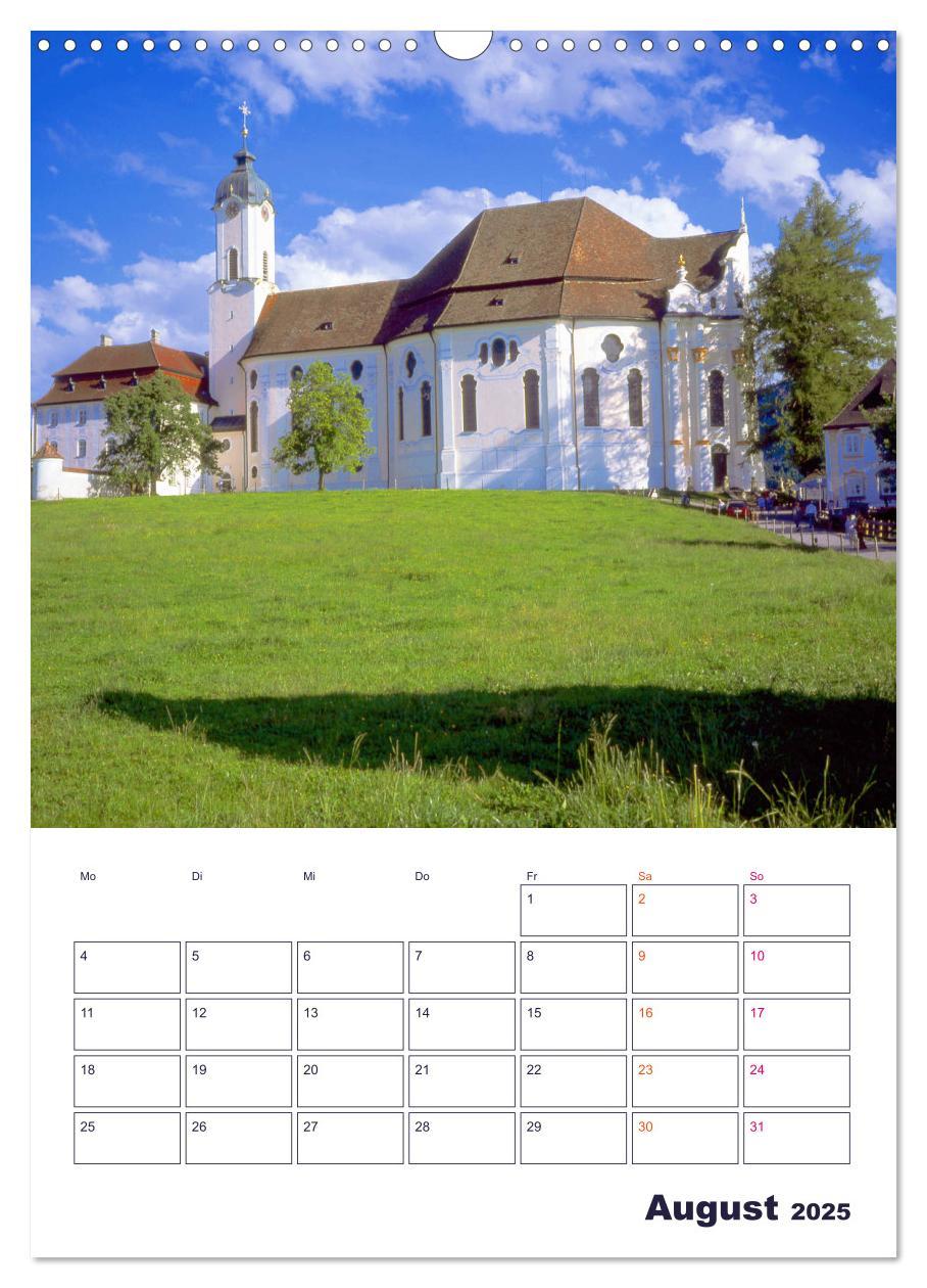 Bild: 9783435976942 | Schönes Land Bayern (Wandkalender 2025 DIN A3 hoch), CALVENDO...